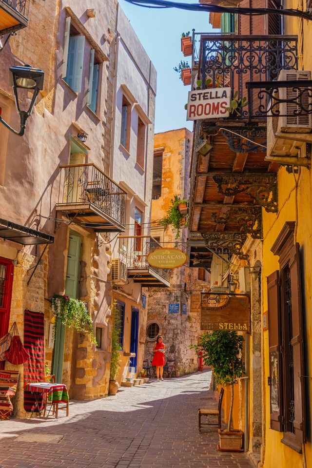 A lane in Chania's Old Town